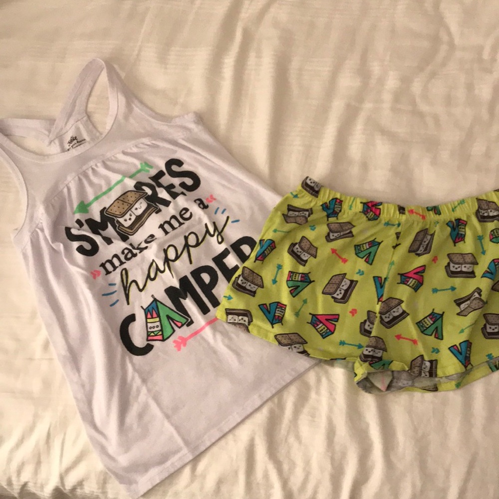 Girls justice pajama set